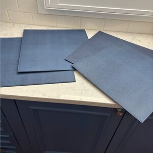 Z Gallerie Sapphire Blue Manta Placemat